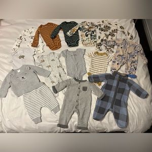 Newborn boy clothing lot